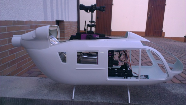 Bild Baubericht Roh-Rumpf EC145 von Vario